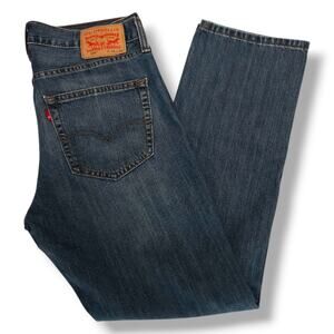 EUC Levi's 559 Low Rise Relaxed Straight Leg Denim Jeans Sz. 34x32 Sub Zero Blue